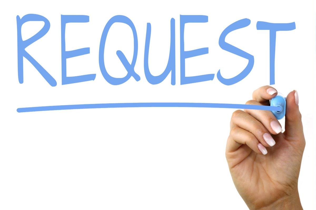 Requests and Suggestions